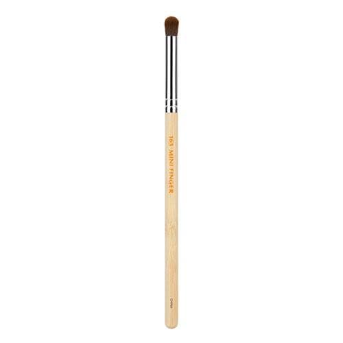 Bdellium Tools Professional Makeup Brush - Special FX Series 163 Mini Finger - With Soft Synthetic Fibers, For Precision Detailing (Bamboo, 1pc)