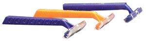 DUKAL Corporation DR06 Razor44; Premium44; Twin-Blade44; dark blue handle with clear plastic guard Beauty and Personal Care Dukal