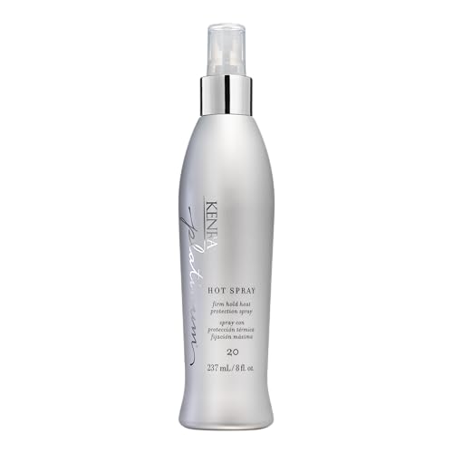 Kenra Platinum Hot Spray 20 | Heat Protection Styler | Long-Lasting, Firm Hold | Adds Vibrant Shine | Humidity & Thermal Protection | Clean Release