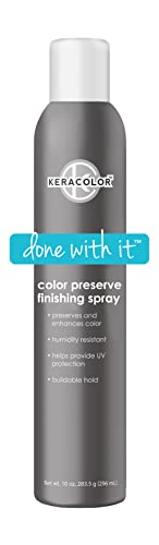 Keracolor Color Preserving Finishing Hair Spray, Keratin Infused UV Protection, Color Enhancement, Buildable Hold, 10 Fl Oz Beauty & Personal Care KERACOLOR