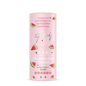 Klevij All Natural F.A.B. Deodorant - Watermelon Scent - 1.7 oz Organic, Aluminum-Free Deodorant for Fupa, Armpit, and Breast Areas Beauty and Personal Care Klevij