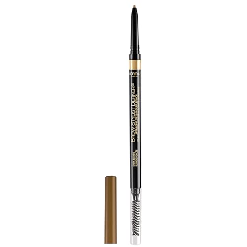 L'Oreal Paris Makeup Brow Stylist Definer Waterproof Eyebrow Pencil, Ultra-Fine Mechanical Pencil, Draws Tiny Brow Hairs and Fills in Sparse Areas Beauty & Personal Care L'Oreal Paris