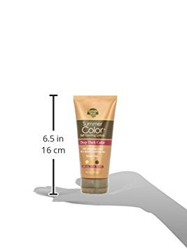 Banana Boat Summer Color Self Tanning Lotion, 6oz | Self Tanner, Deep Dark Color for All Skin Tones, Gradual Tanning Lotion, Sunless Tanner, 6oz (Pack Beauty & Personal Care Banana Boat