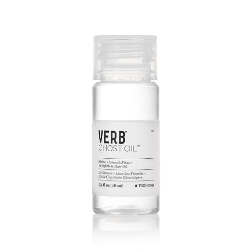 VERB Ghost Oil, 0.54 fl oz - Vegan Weightless Hair Oil- Nourishes and Promotes Shiny Hair - No Parabens or Harmful Sulfates Beauty & Personal Care VERB