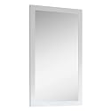 MIRROR 22' WIDE - WHITE HIGH GLOSS Beauty & Personal Care Fine Fixtures