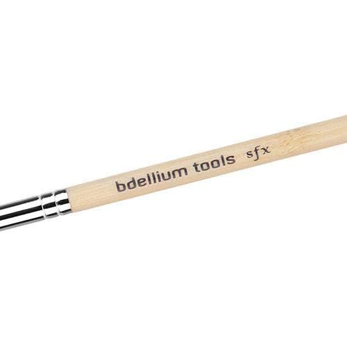 Bdellium Tools Professional Makeup Brush - Special FX Series 163 Mini Finger - With Soft Synthetic Fibers, For Precision Detailing (Bamboo, 1pc)