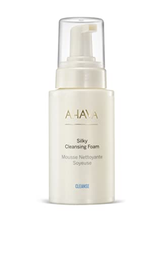 AHAVA Cleanse Silky Cleansing Foam - Airy foam for gentle facial cleansing, effectively removes light makeup & dirt, tightens pores & rebalances pH Beauty & Personal Care AHAVA