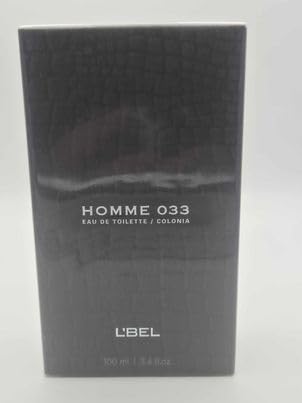 L'Bel HOMME 033 for Men Eau de Toilette Atomiseur by L'BEL PARIS 3.4 Oz (3.4 Oz) Beauty & Personal Care Made In Colombia