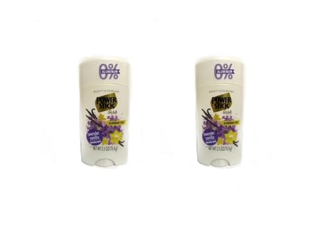 Beauty and Skin Care Power Stick For Her Lavender Vanilla Scent - Aluminum Free - 2 Pack, w/Phyphys Tip Card Beauty and Personal Care PPhyphys