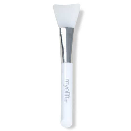 MyoLift 7eWellness Applicator Silicon Brush - Mask applicator for Facial Skincare, Reusable brush for Anti Aging mask, Soft & Durable Face Mask