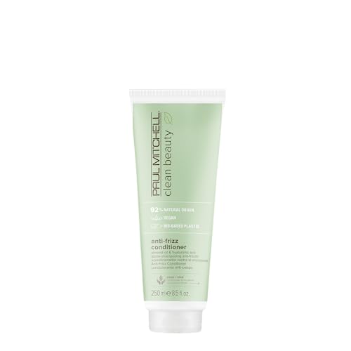Paul Mitchell Clean Beauty Anti-Frizz Conditioner, Ultra-Rich Formula, Improves Elasticity, For Textured, Frizz-Prone Hair, 8.5 fl. oz Beauty & Personal Care Paul Mitchell