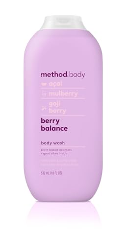 Method Body Wash, Berry Balance, Paraben and Phthalate Free, 18 oz (Pack of 1) Beauty & Personal Care Method