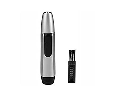 Ear and Nose Hair Trimmer Professional Painless Facial Hair Trimmer for Men and Women, Battery-Operated Beauty and Personal Care Lofty General Trading