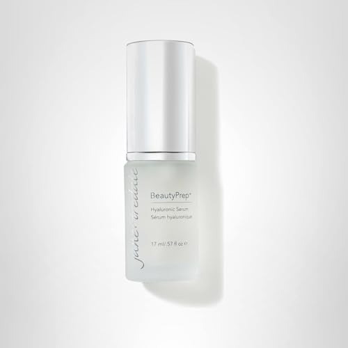 jane iredale BeautyPrep Hyaluronic Serum, Lightweight, Non-Greasy, Moisture-Locking Formula, Smooths, Softens, and Brightens Skin, Paraben Free Beauty & Personal Care jane iredale