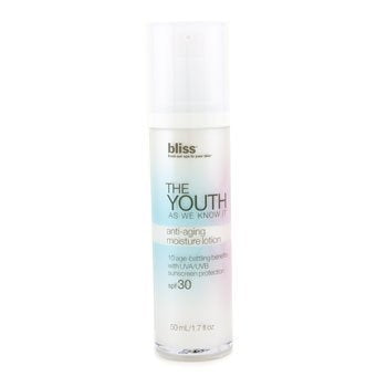 Bliss The Youth As We Know It Anti-Aging Moisture Lotion SPF 30 - 50ml/1.7oz Beauty & Personal Care MarvelsAura