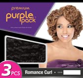 Outre Purple Pack Weave 3 Pcs ROMANCE CURL (1B)