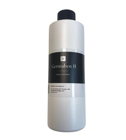 HalalEveryday Germaben II 32 OZ- 100% Pure All Natural Preservative- Perfect for Shampoo, Conditioner, Lotion, Soaps, Beauty Cosmetics, Emulsions Beauty & Personal Care HalalEveryDay