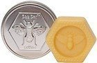 Honey House Solid Lotion Bee Bar (No Added Scent, 2 oz) New in Silver Embossed Tin Case Beauty & Personal Care Honey House Naturals