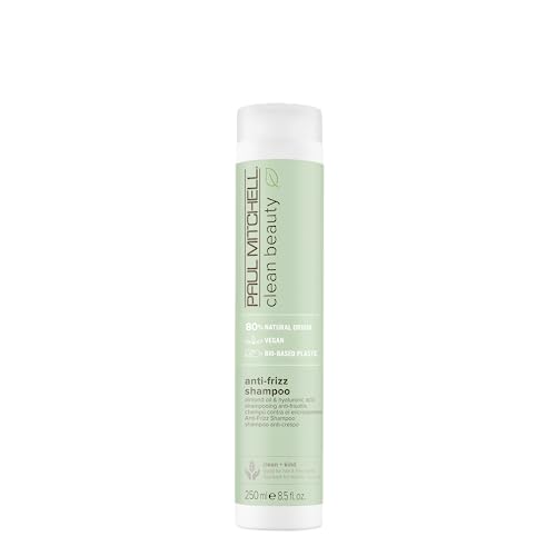 Paul Mitchell Clean Beauty Anti-Frizz Shampoo, Smoothes Hair, Calms Frizz, For Textured, Frizz-Prone Hair, 8.5 fl. oz. Beauty & Personal Care Paul Mitchell
