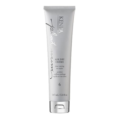 Kenra Professional Platinum Air Dry Crème 6 | Time-Saving Air Styler | Enhances Natural Body | Tames Frizz With Delicate Hold | Natural, Product Free