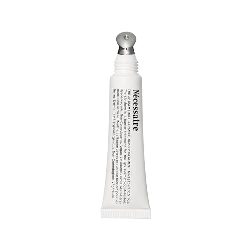 Nécessaire The Lip Balm - Hydrating Hyaluronic Acid Lip Balm for Women and Men, Mint Oil with Niacinamide + Essential Ceramides. Non-Comedogenic Lip Beauty and Personal Care Nécessaire