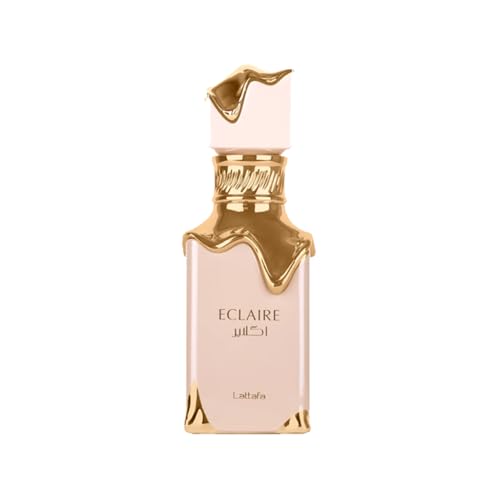 Lattafa Eclaire - Vanilla, Caramel, Sweet, Floral - Eau de Parfum Long-Lasting Fragrance for Women, 3.40 Ounce / 100 ml Beauty and Personal Care Lattafa Default Title