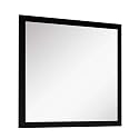 MIRROR 30' WIDE - BLACK HIGH GLOSS Beauty & Personal Care Fine Fixtures