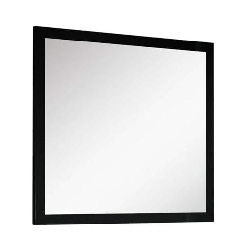 MIRROR 30' WIDE - BLACK HIGH GLOSS Beauty & Personal Care Fine Fixtures