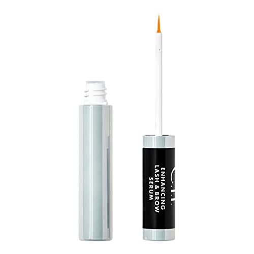 e.l.f. Enhancing Lash & Brow Serum, Promotes Longer-Looking Lashes & Brows, Nourishing & Conditioning Formula, Clear, 0.12 Fl Oz (3.5mL) Beauty and Personal Care e.l.f. Default Title