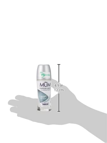 Mum Unperfumed Roll On antiperspirant 50ml Beauty and Personal Care MUM