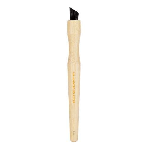 Bdellium Tools Professional Makeup Brush - Special FX Series 108 Precision Splatter - With Soft Synthetic Fibers, For Clean Lace Hair Goods (Bamboo