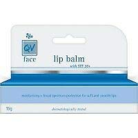 QV Face Lip Balm 15G with SPF 30+ Beauty & Personal Care QV