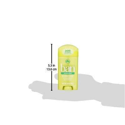Ban Anti-Perspirant Deodorant Invisible Solid Unscented 2.60 oz (2 pack) Beauty and Personal Care Ban
