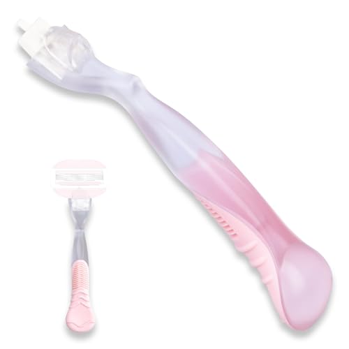 Replacement Handle Compatible with Gillette Venus, Comfort Glide Razor Handle Non-slip Ergonomic Handles for Women (Pink) Beauty and Personal Care VANEST Default Title