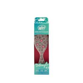 Wet Brush Kids Detangler Hair Brushes - Midi Hearts - Detangling Brush with Ultra-Soft IntelliFlex Bristles Glide Through Tangles with Ease -