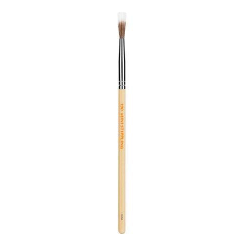 Bdellium Tools Professional Makeup Brush - Special FX Series 190 Mini Stippling - With Soft Synthetic Fibers, For Detailing Effects (Bamboo, 1pc)