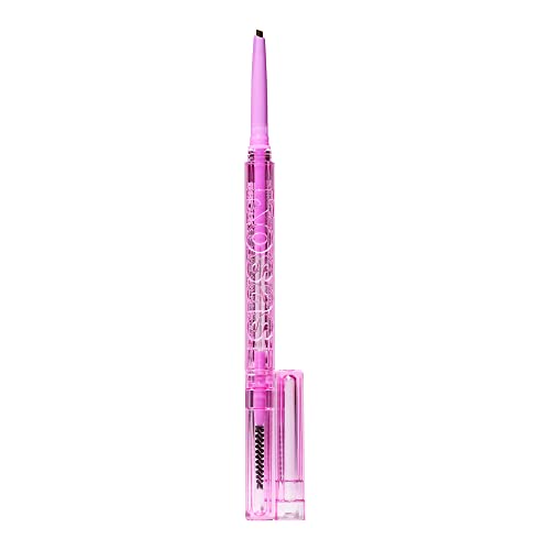 Kosas Brow Pop - Longwear Eyebrow Makeup, Dual-Sided Defining Pencil with Castor Oil for Soft, Natural Look of Real Hair - Dark Brown Beauty & Personal Care Kosas