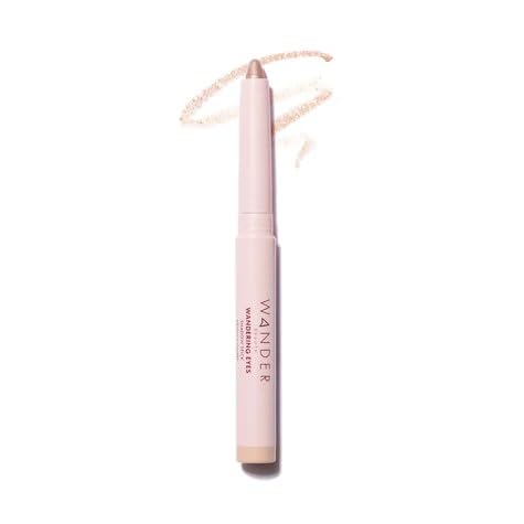 Wander Beauty Wandering Eyes Shadow Stick - Champagne Wishes (Champagne Shimmer) - Smudge & Crease Free Cream Eyeshadow With Tamarind & Jojoba Oil… Beauty & Personal Care Wander Beauty