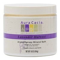 Lavender Harvest Mineral Bath Beauty and Personal Care Aura Cacia