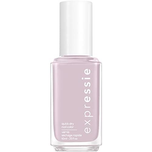 essie Expressie Nail Polish, Quick-Dry Gray Nail Polish, Word On The Street, Vegan, World As A Canvas, 0.33 fl oz