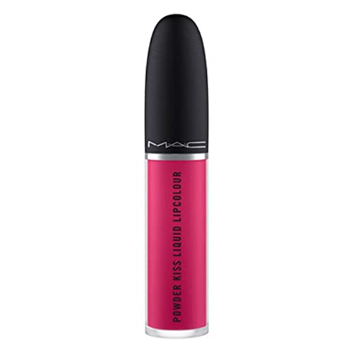 MAC Powder Kiss Liquid Lipcolour - Make It Fashun (fuchsia) 0.17 fl oz / 5 ml