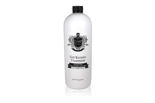 CMR Cosmetics Brazilian Keratin Hair Treatment Gel - Straightening, Smoothing & Repairing Formula, Adds Volume & Gloss, Reduces Frizz, Preserves Beauty & Personal Care CMR Cosmetics