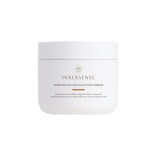 INNERSENSE Organic Beauty - Inner Reflection Sculpting Pomade | Medium to Strong Hold, Polished, Residue-Free Finish | Non-Toxic, Cruelty-Free, Clean Beauty & Personal Care INNERSENSE