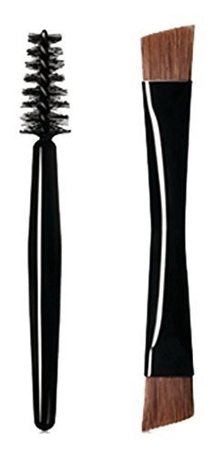 Revlon ColorStay Brow Kit, Includes Longwear Brow Powder, Clear Pomade, Dual-Ended Angled Tip Eyebrow Brush & Spoolie Brush, Soft Black (101), 0.08 oz Beauty & Personal Care REVLON