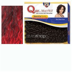 Milkyway Que MasterMix Weave Extensions - Jerry Curl 3PCS (OMRD)