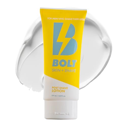 Bolt Skin + Shave - Post Shave Lotion for Men - Sandalwood & Bergamot Moisturizer with Cooling Menthol - Soothes, Hydrates, and Refreshes Skin After Beauty and Personal Care BOLT SKIN + SHAVE