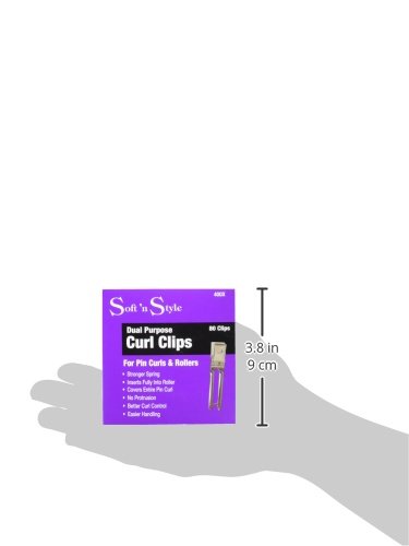 Soft N Style Dual Purpose Curl Clips,One Size Beauty & Personal Care Burmax