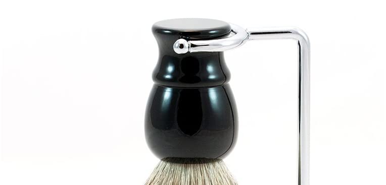 G.B.S Chrome Shaving Brush Stand Beauty and Personal Care G.B.S