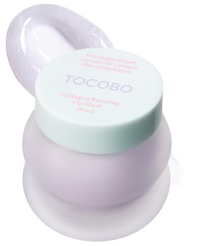 TOCOBO Collagen Lip Mask - Fermented Collagen Overnight Lip Sleeping Mask with Peptide & PHA - Korean Vegan Treatment for Dry, Aging Lips Beauty and Personal Care TOCOBO