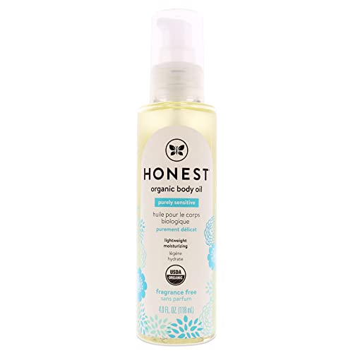 HONEST Body Oil Moisturizer - 4 oz, (158780) Beauty & Personal Care The Honest Company